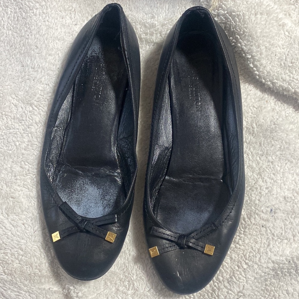 Women's Louis Vuitton Uniformes ~ Black Shoes ~ Size39.5
